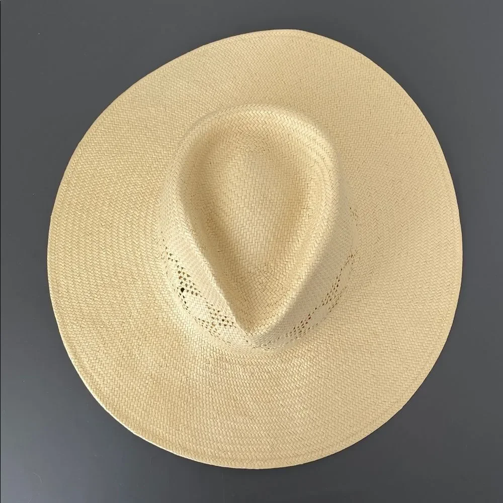 Brixton Joanna IV Natural Straw Hat Sz 7 / S (fits M) Vacation Sprint Break Boho